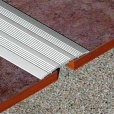 Prag trecere, 40 mmx2,7 m, argintiu satinat