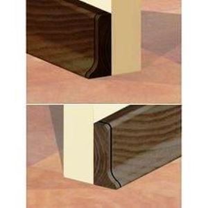 Piesa inchidere dreapta/stanga pentru PBC505.162  - set 2x2 bucati, wenge