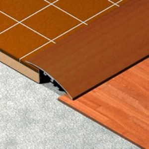 Prag trecere, diferenta nivel 8 mm, 40 mm, 2,7 m, cires salbatic