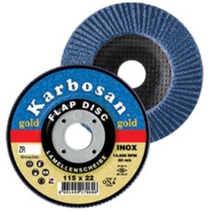 Disc lamelar conic Gold,uz profesional, 125x22, granulatie 80