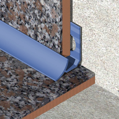 Coltar faianta, colt interior, 9 mm, PVC, 2.5 m, lavanda