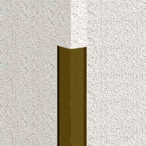 Cornier flexibil PVC, 25x25 mm, 2,75 m, wenge