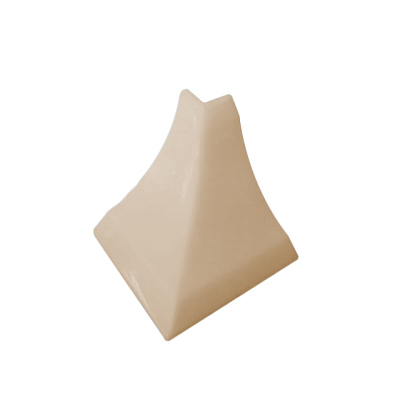 Piesa colt exterior pentru ETS455.153, artar alb