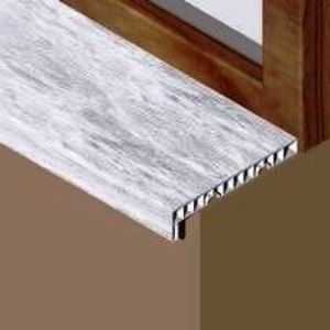 Glaf interior, 200 mm, PVC, alb marmorat