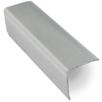 Cornier metalic laturi tesite, 20x20 mm, 2,5 m, argintiu lucios