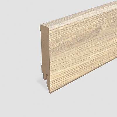 Plinta MDF Egger cubica 80x14 mm, 2,4 m, pentru parchet EL202F