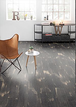 Parchet laminat, clasa 32, 1,9948 mp, 8 mm, Stejar Halford negru Aqua