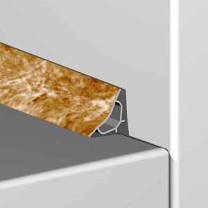 Etansator blat mini, 12x12 mm, PVC, 2,5 m, maro marmorat