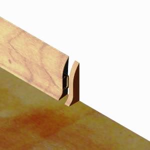 Piesa inchidere dreapta pentru PBC605.153  - set 4 bucati, artar alb