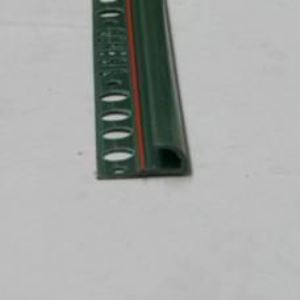Coltar faianta, colt exterior, 10 mm, PVC, 2.5 m, verde