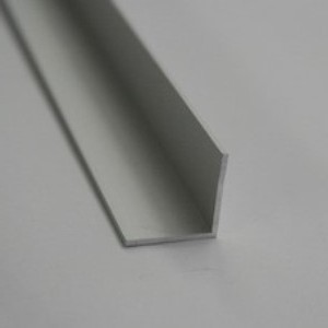 Cornier laturi egale, 15x15 mm, 1 m lungime, argintiu satinat