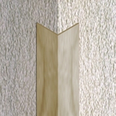 Cornier PVC, 20x20 mm, 2,7 m, artar alb