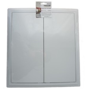 Usita de vizitare PVC, 40x40 cm, alba