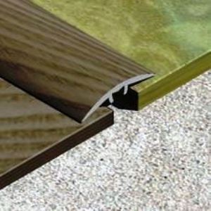 Prag trecere, diferenta nivel 8 mm, 30 mmx1,8 m, stejar gri