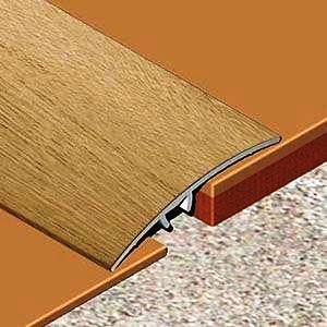 Prag trecere, diferenta nivel 14 mm, 39 mmx2,7 m, frasin deschis