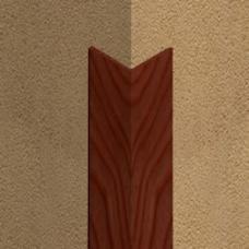 Cornier PVC, 20x20 mm, 2,7 m, mahon
