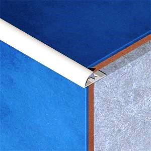 Coltar faianta economic, colt exterior, 10 mm, PVC, 2.7 m, bej caprioara