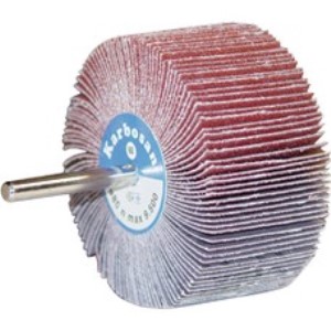 Perie abraziva cu tija, oxid aluminiu, 50x30, granulatie 320