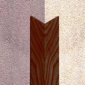 Cornier PVC, 30x30 mm, 2,7 m, mahon