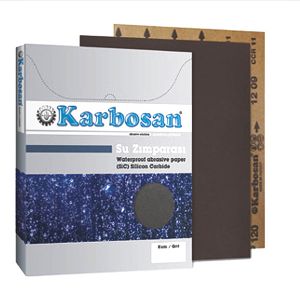 Coala abraziva CAR/CCR11, vopsea/lac, metal si lemn, suport waterproof A/C, 230x280 mm, carbura siliciu, granulatie 100