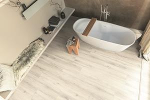 Parchet laminat, clasa 33, 2,5175 mp, 5 mm, Oak Rustic White