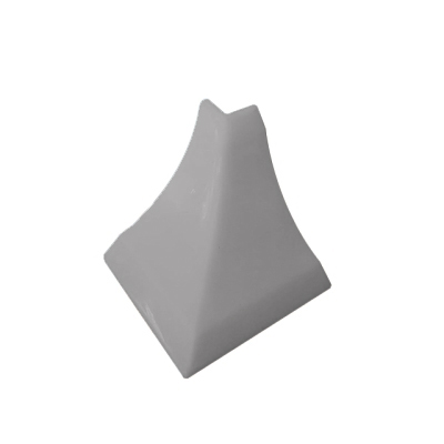 Piesa colt exterior pentru ETS455.81, argintiu satinat