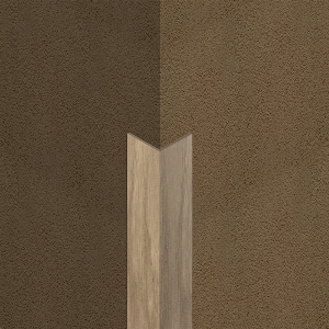 Cornier PVC, 20x20 mm, 2,7 m, bej lemnos