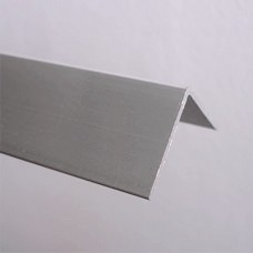 Cornier metalic, 20x20 mm, 2,5 m, aluminiu