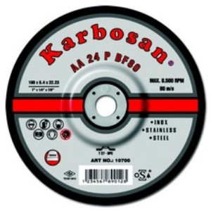 Disc polizare inox, 230x6.4x22 mm