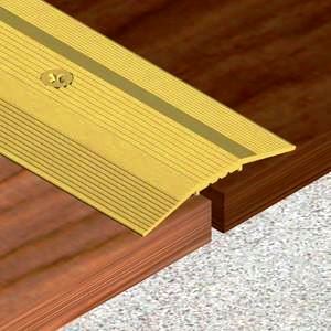 Prag trecere arcuit, 40 mmx2,7 m, auriu satinat
