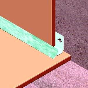 Coltar faianta, colt interior, 9 mm, PVC, 2.7 m, verde jad marmorat