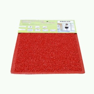 Stergator intrare fara suport de vinil, 14 mm, 40x60 cm, rosu