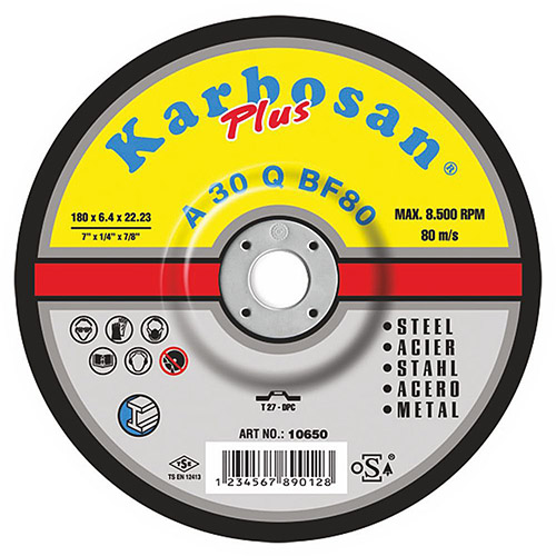 Disc polizare metal Plus, 230x6.4x22 mm