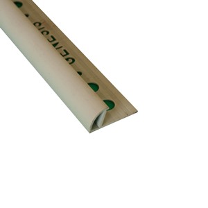 Coltar faianta, colt exterior, 12 mm, PVC, 2.5 m, verde jad