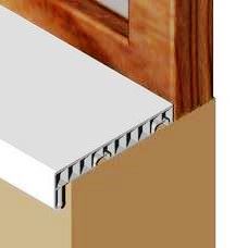 Glaf interior, 150 mm, PVC, alb