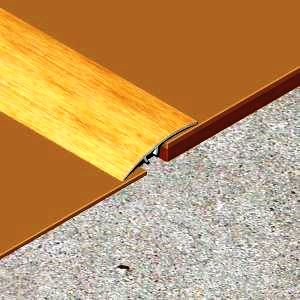 Prag trecere, diferenta nivel 14 mm, 39 mmx2,7 m, pin deschis