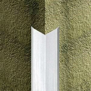 Cornier inox cu laturi tesite, 15x15 mm, 1,5 m, inox periat