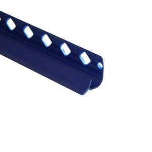 Coltar faianta, colt interior, 9 mm, PVC, 2.5 m, albastru lucios