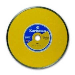 Disc diamantat continuu pentru marmura, ceramica, granit, piatra, 230x2.3x22 mm