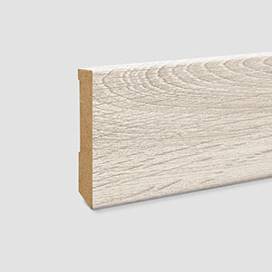 Plinta MDF Egger dreapta 80x14 mm, 2,4 m, pentru parchet EPL033N