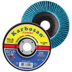 Disc lamelar frontal metal/inox, 180x22 mm, granulatie 60