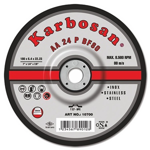 Disc polizare inox, 115x6.4x22 mm