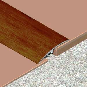 Prag trecere, diferenta nivel 14 mm, 39 mmx1,8 m, cires inchis