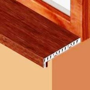 Glaf interior, 200 mm, PVC, mahon