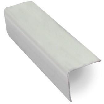 Cornier metalic laturi tesite, 20x20 mm, 2,5 m, argintiu periat