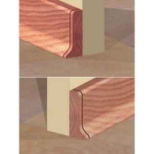 Piesa inchidere dreapta/stanga pentru PBC505.152  - set 2x2 bucati, cires