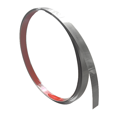 Banda de inox autoadeziva, latime 20 mm, grosime 1 mm, rola 2,44 m