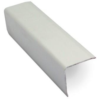 Cornier metalic laturi tesite, 20x20 mm, 2,5 m, argintiu satinat