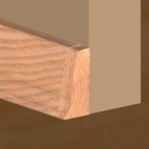Piesa inchidere dreapta pentru PBC505.66  - set 4 bucati, stejar deschis
