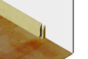 Piesa inchidere dreapta pentru PBC605.242  - set 4 bucati, gri artar
